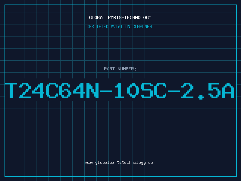 Aviation Part T24C64N-10SC-2.5A