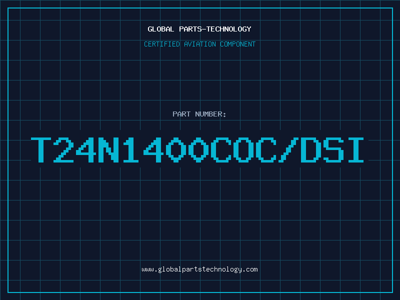 Aviation Part T24N1400COC/DSI