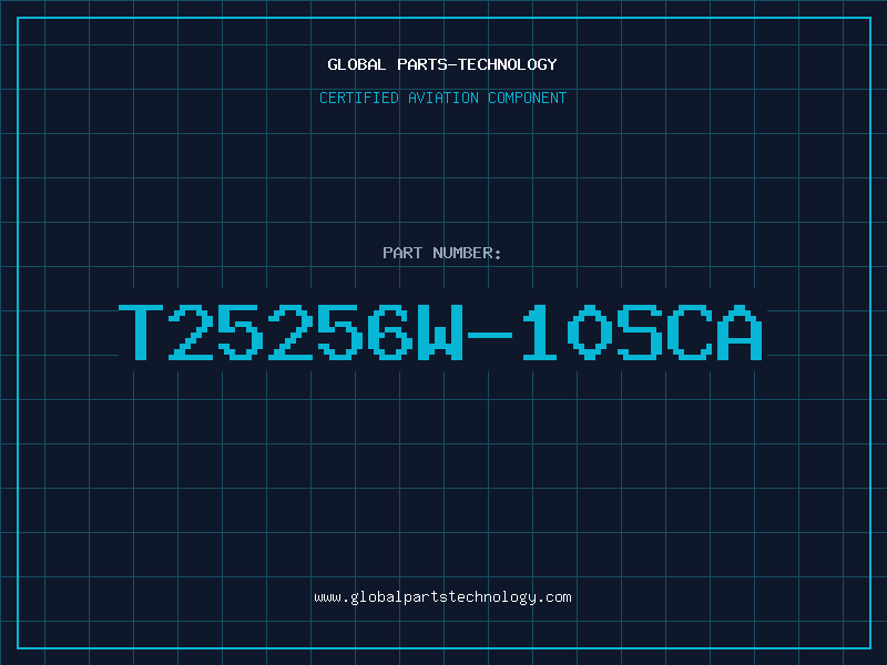 Aviation Part T25256W-10SCA