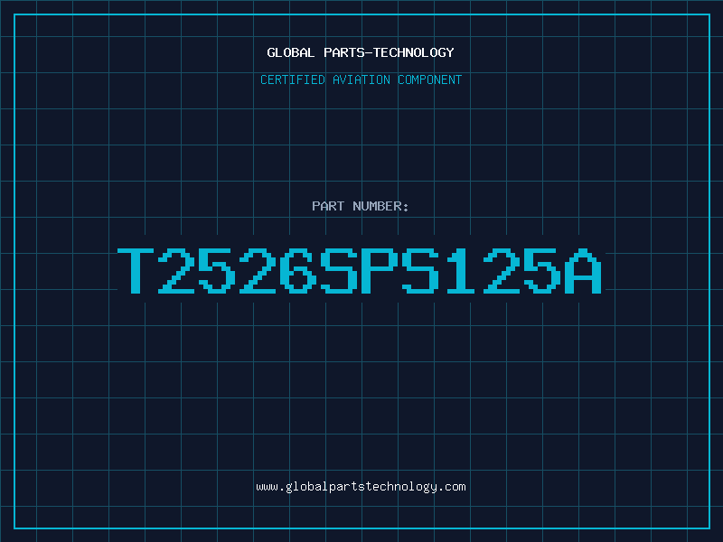 Aviation Part T2526SPS125A
