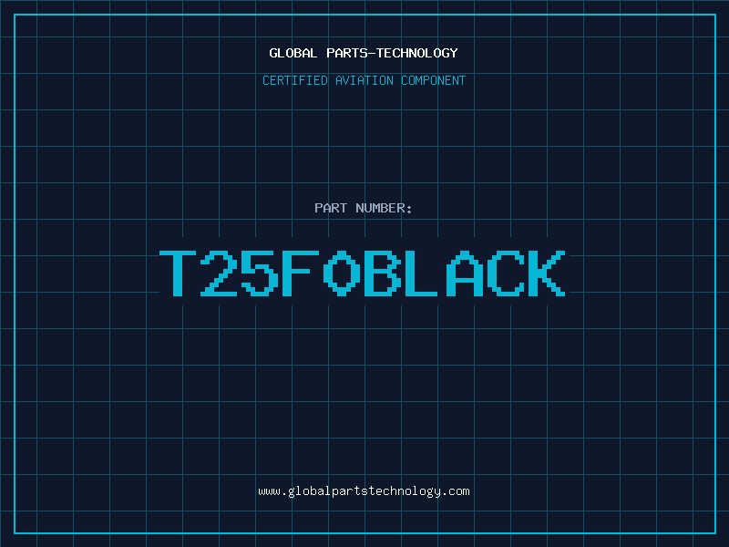 Aviation Part T25F0BLACK