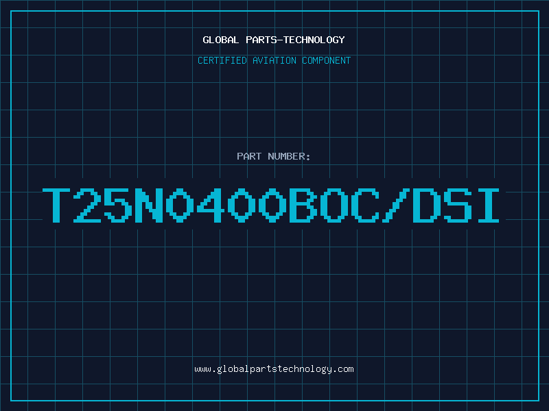 Aviation Part T25N0400BOC/DSI