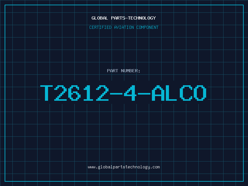 Aviation Part T2612-4-ALCO