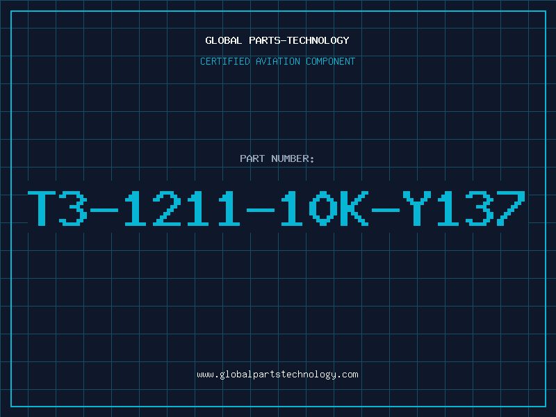 Aviation Part T3-1211-10K-Y137
