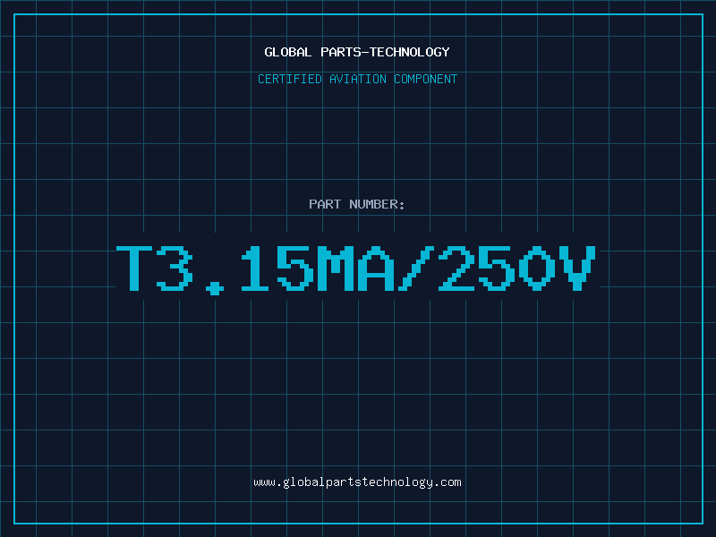 Aviation Part T3.15MA/250V
