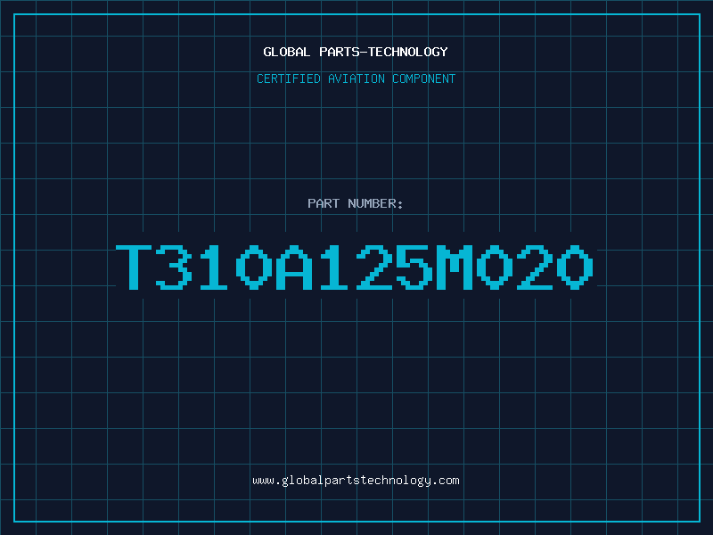 Aviation Part T310A125M020