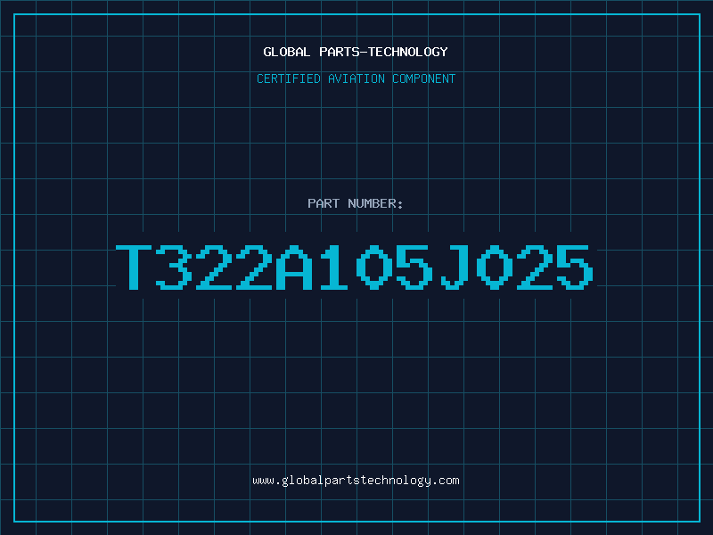 Aviation Part T322A105J025