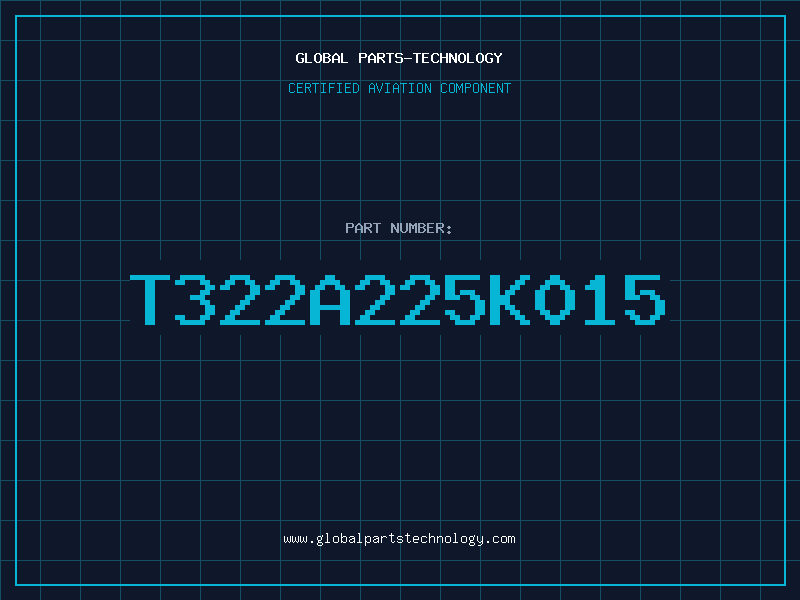 Aviation Part T322A225K015