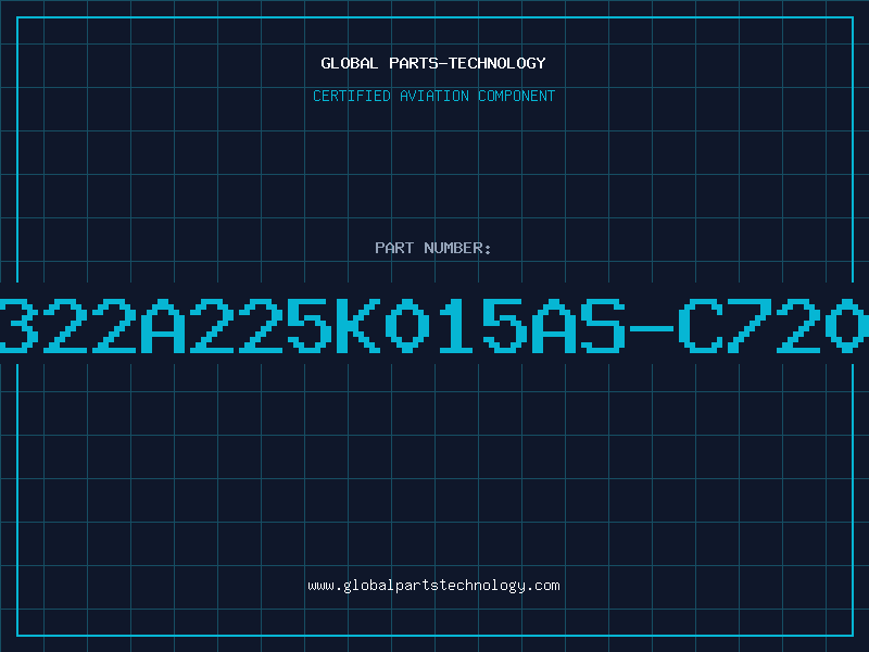 Aviation Part T322A225K015AS-C7200