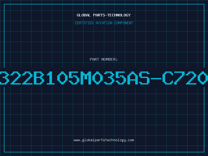 Aviation Part T322B105M035AS-C7200