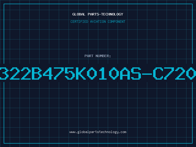 Aviation Part T322B475K010AS-C7200