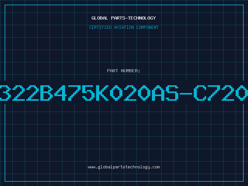 Aviation Part T322B475K020AS-C7200
