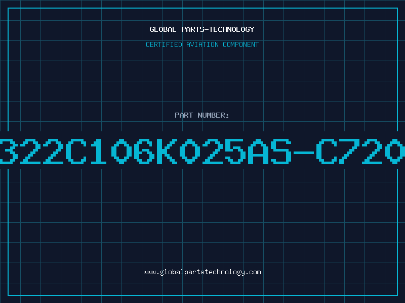 Aviation Part T322C106K025AS-C7200