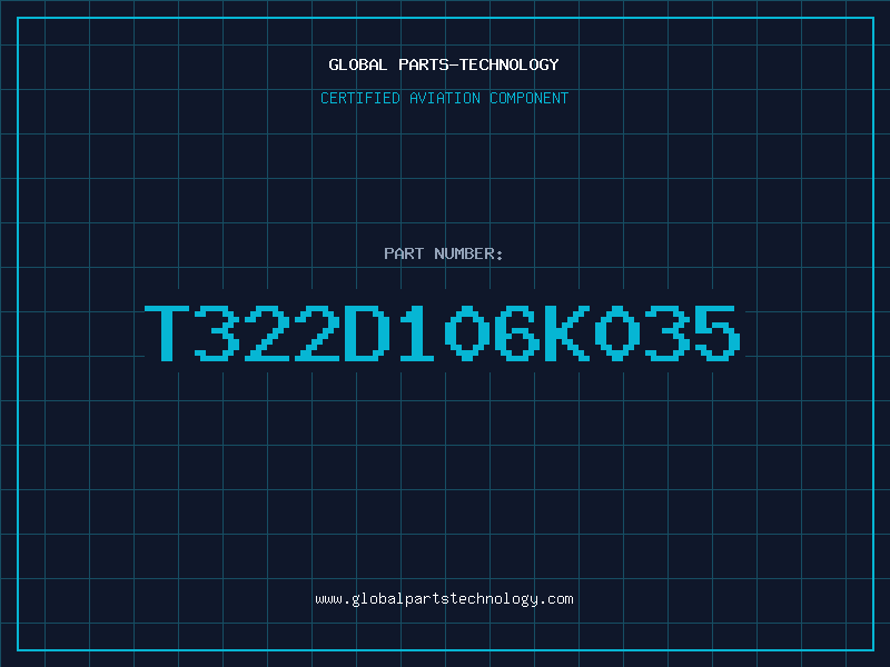 Aviation Part T322D106K035