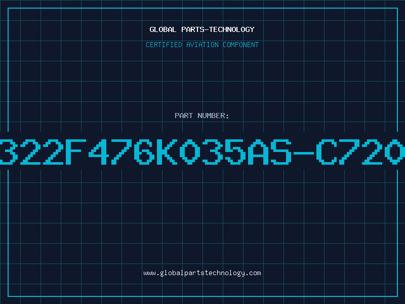 Aviation Part T322F476K035AS-C7200