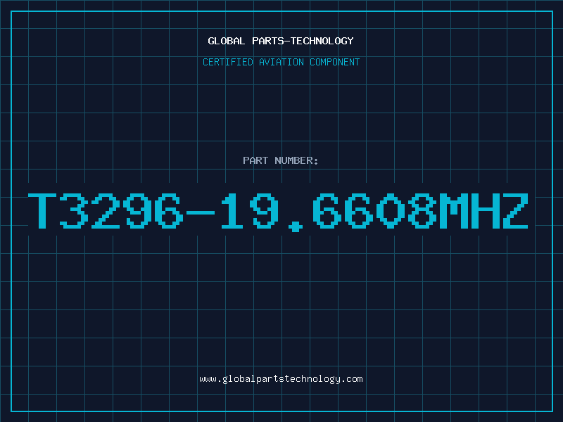 Aviation Part T3296-19.6608MHZ