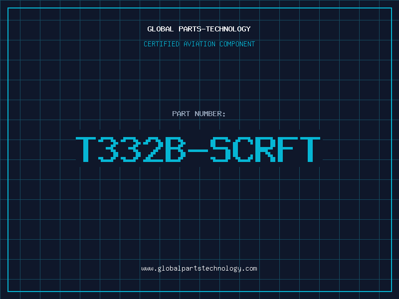 Aviation Part T332B-SCRFT
