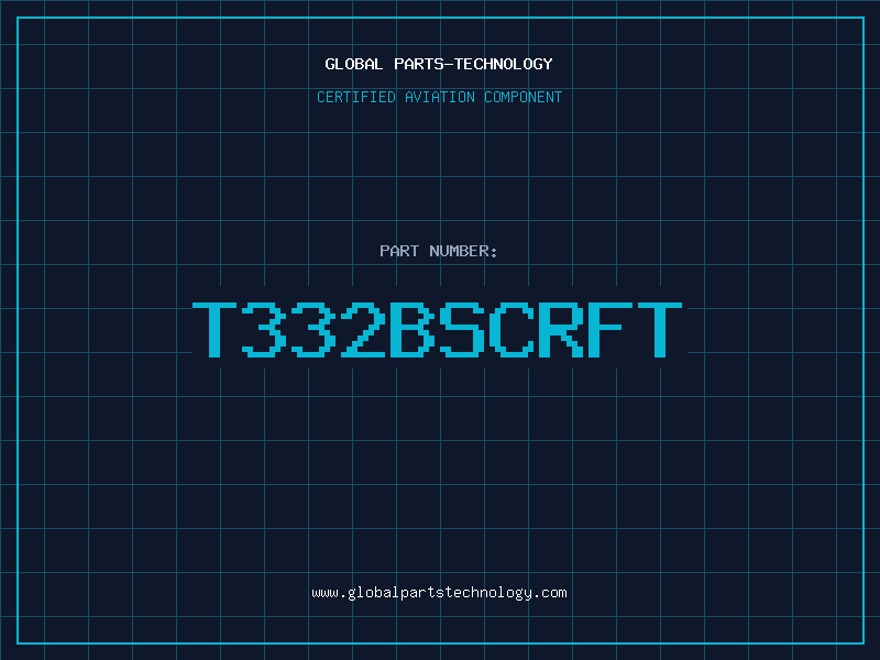 Aviation Part T332BSCRFT