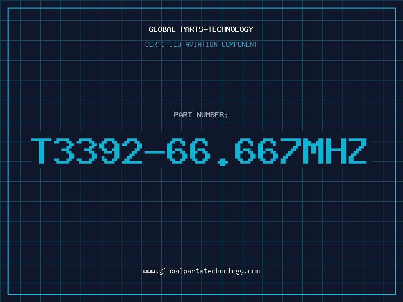 Aviation Part T3392-66.667MHZ