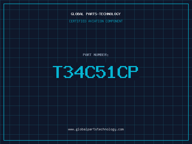Aviation Part T34C51CP