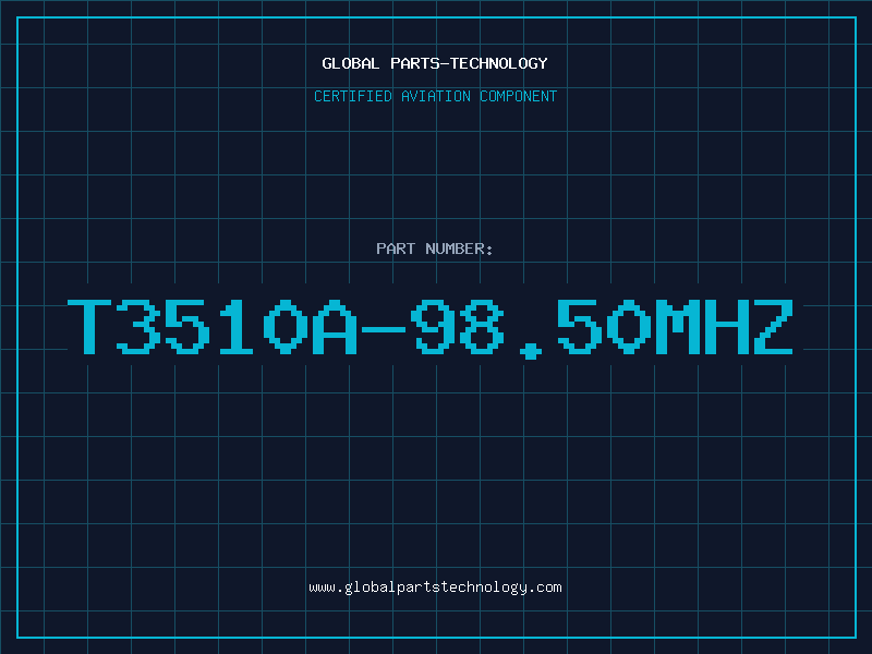 Aviation Part T3510A-98.50MHZ