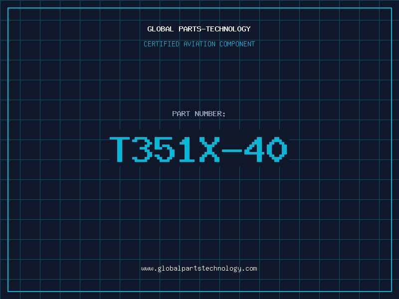 Aviation Part T351X-40