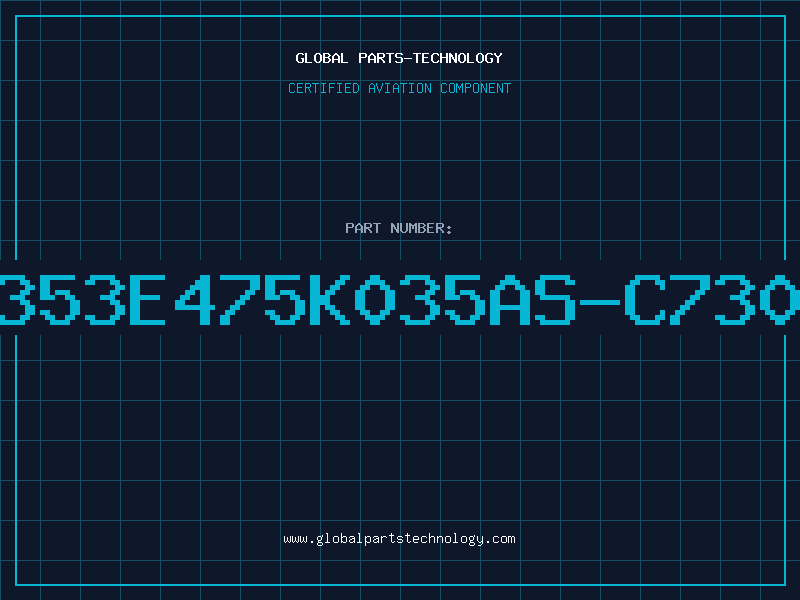 Aviation Part T353E475K035AS-C7301