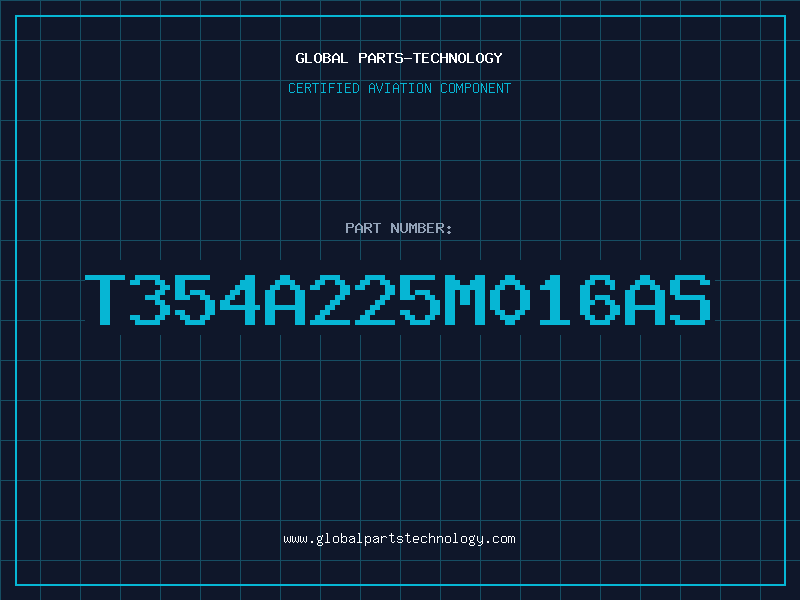 Aviation Part T354A225M016AS
