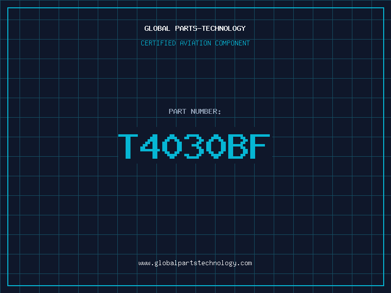 Aviation Part T4030BF