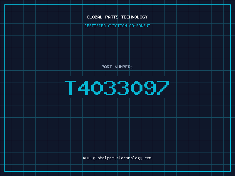 Aviation Part T4033097