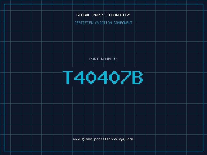 Aviation Part T40407B