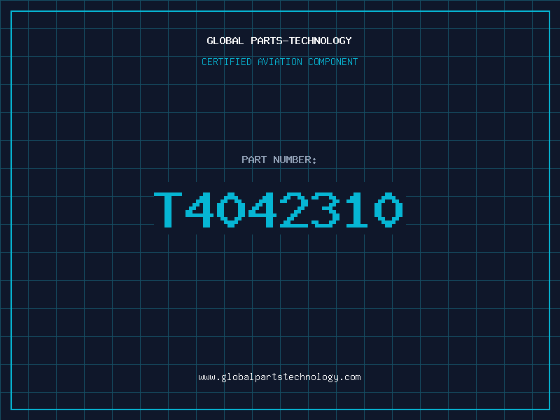 Aviation Part T4042310