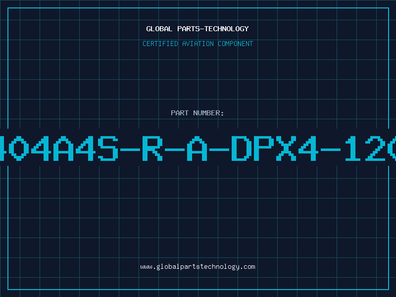 Aviation Part T404A4S-R-A-DPX4-1200
