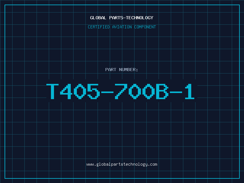 Aviation Part T405-700B-1