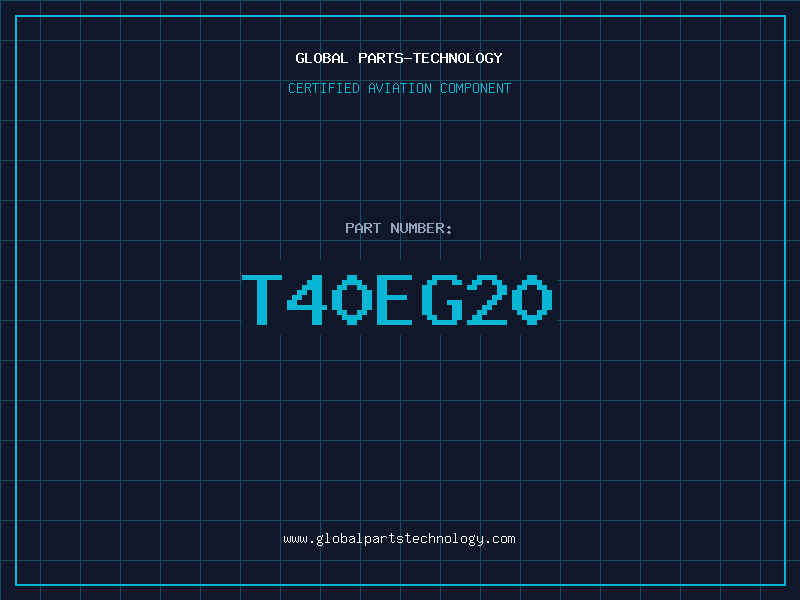 Aviation Part T40EG20