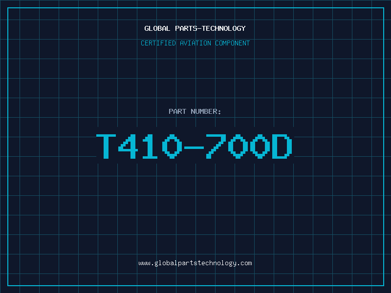 Aviation Part T410-700D
