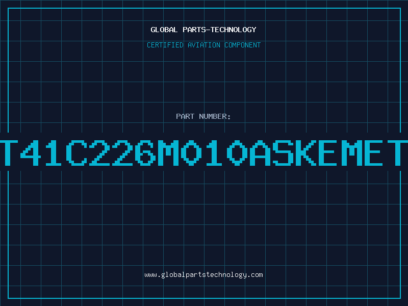 Aviation Part T41C226M010ASKEMET