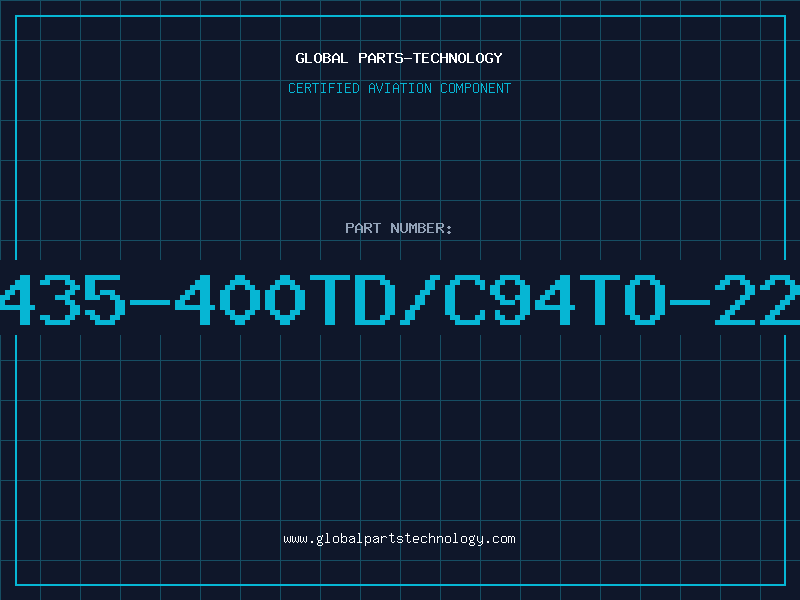 Aviation Part T435-400TD/C94TO-220