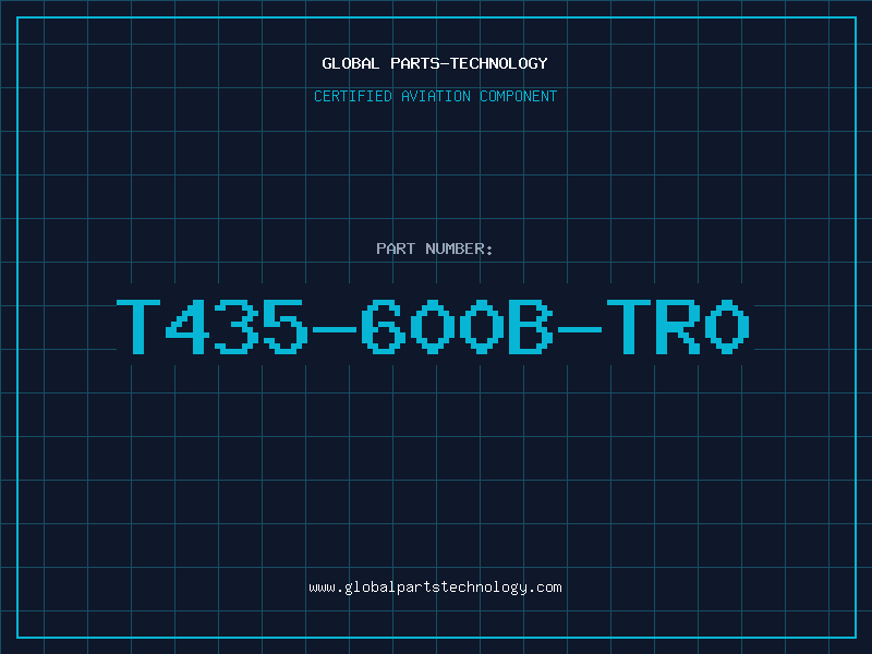Aviation Part T435-600B-TR0