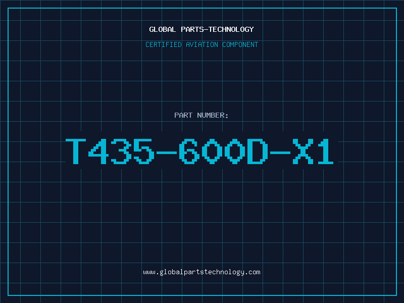 Aviation Part T435-600D-X1