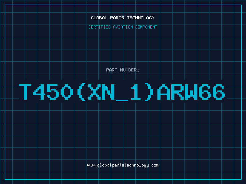 Aviation Part T450XN1ARW66