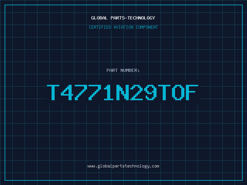 Aviation Part T4771N29TOF