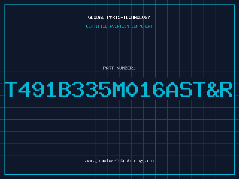 Aviation Part T491B335M016ASTR