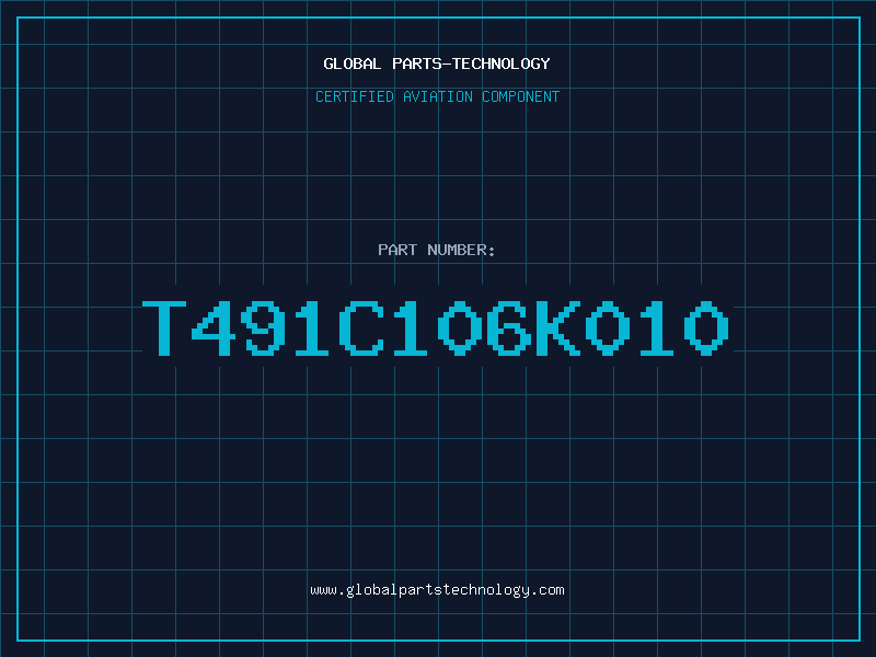 Aviation Part T491C106K010