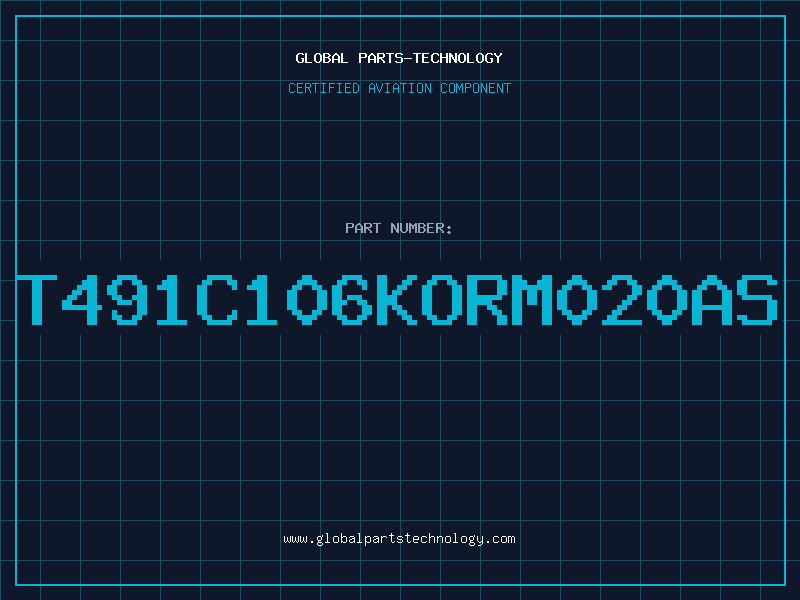 Aviation Part T491C106KorM020AS