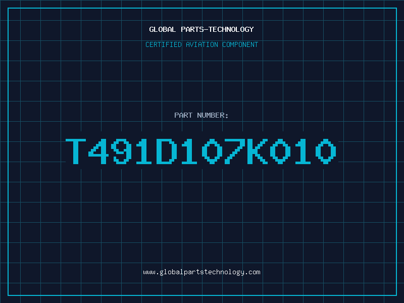 Aviation Part T491D107K010