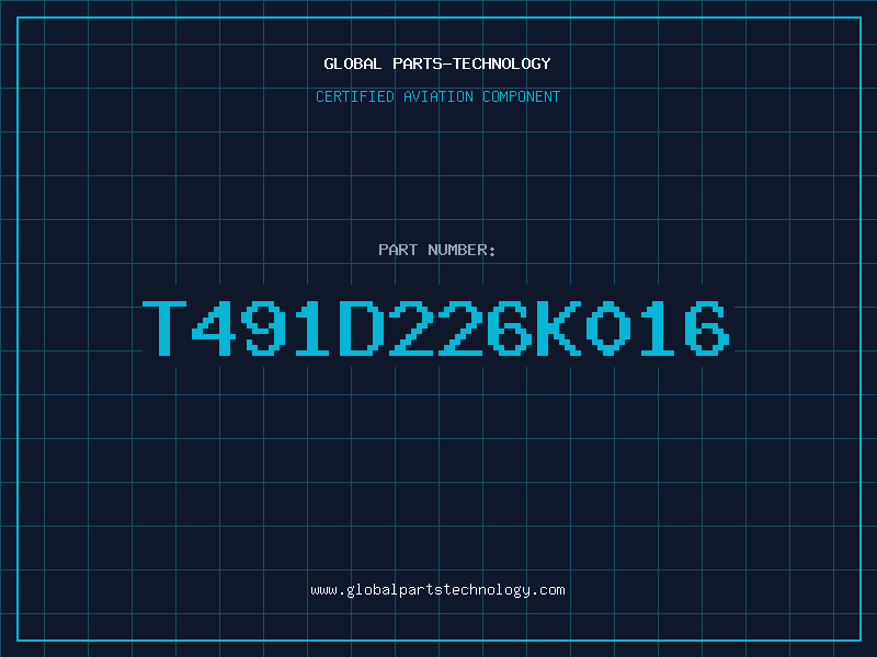Aviation Part T491D226K016