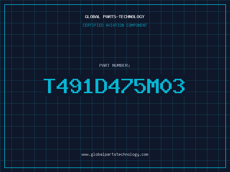 Aviation Part T491D475M03
