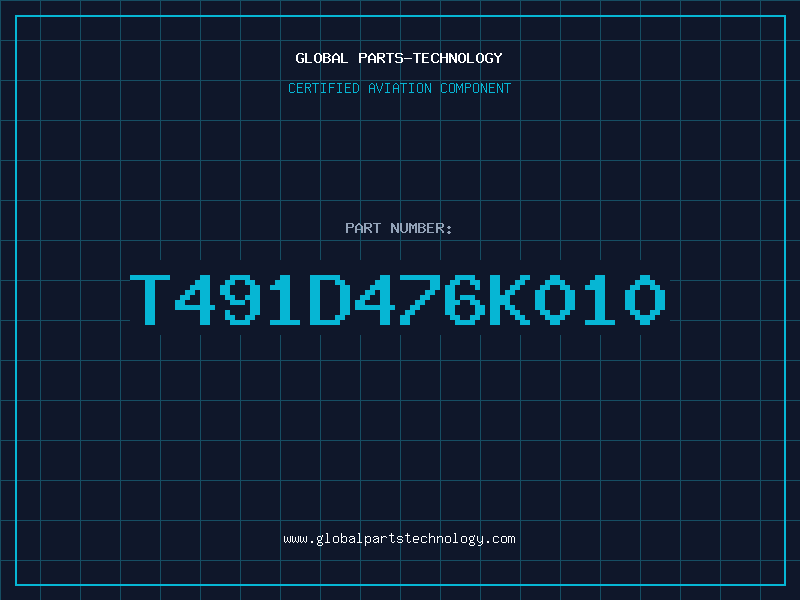 Aviation Part T491D476K010