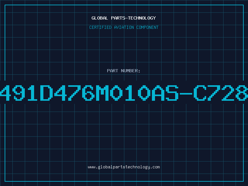 Aviation Part T491D476M010AS-C7280